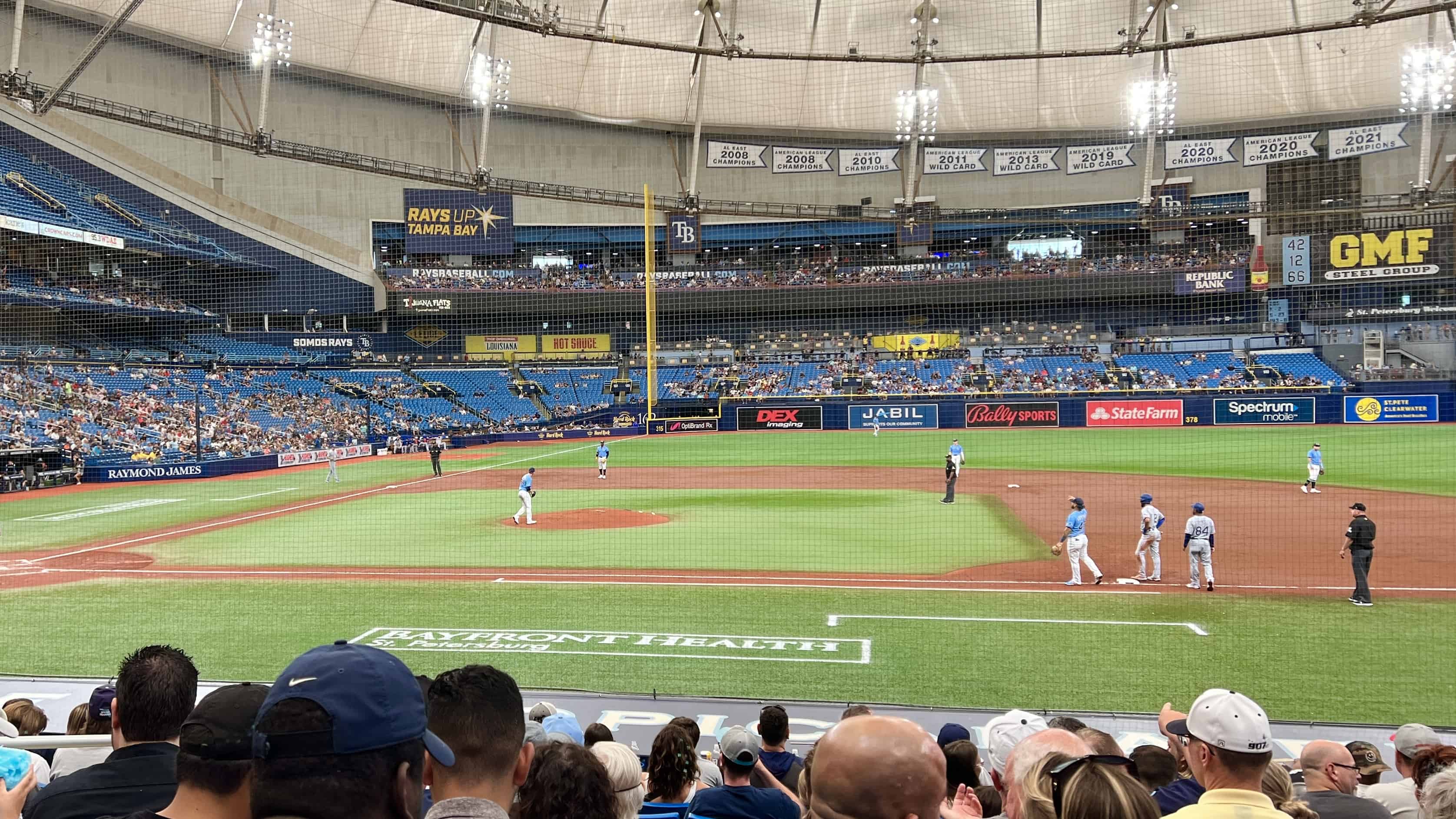 Take me out to the ball game! Let's Go Rays! 