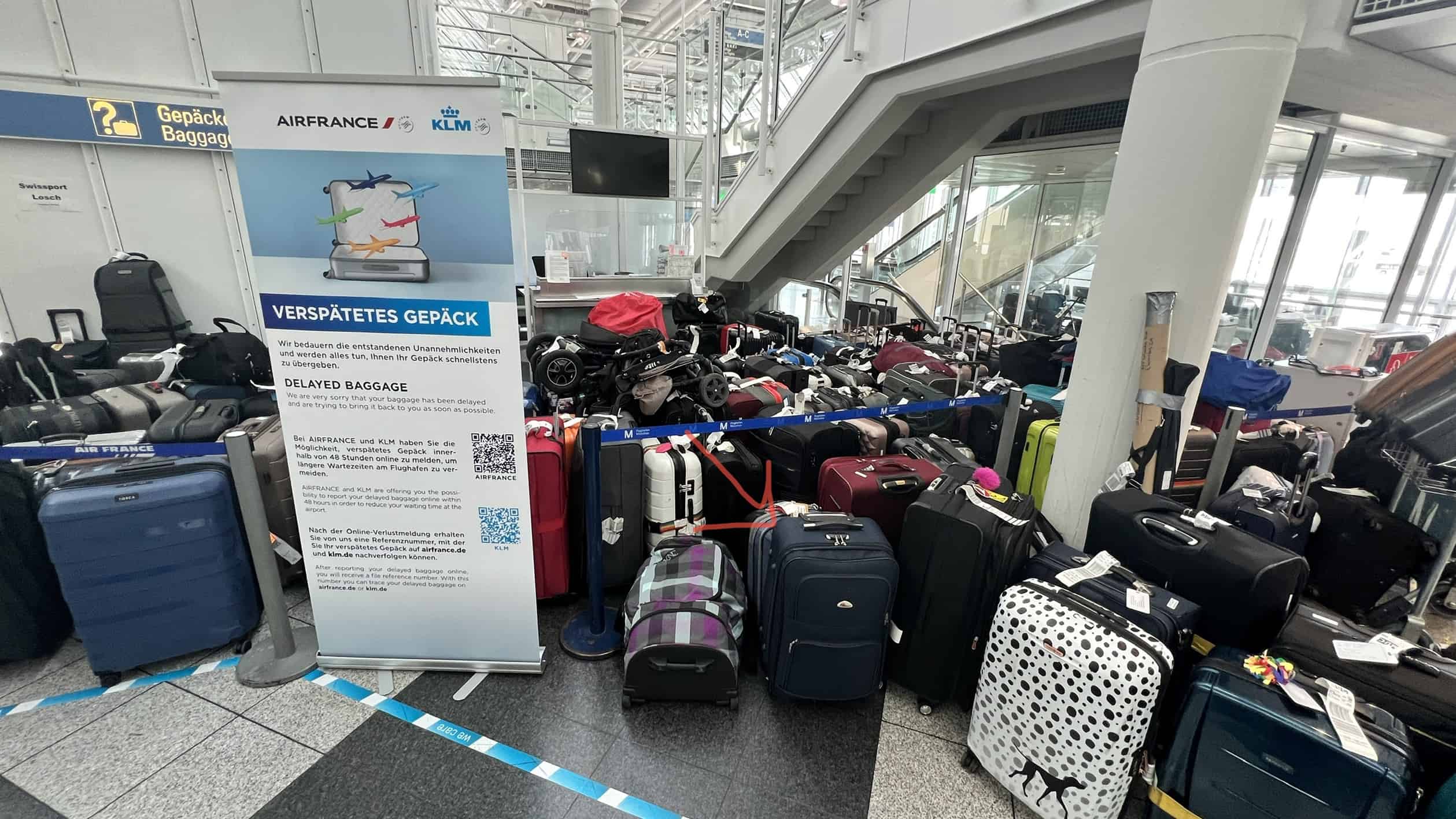 Baggage Claim at a busy airport.