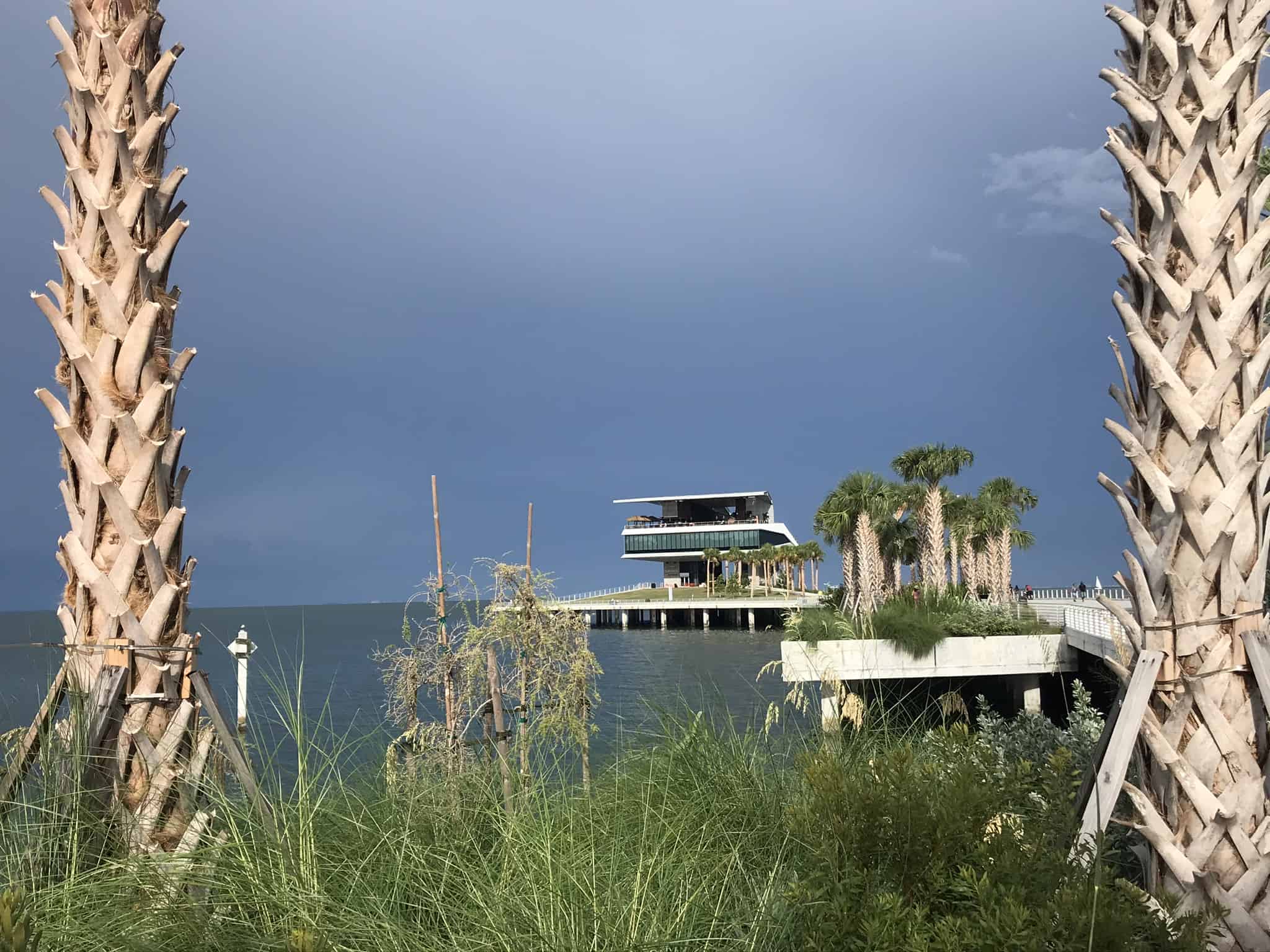 Stormy skies over St. Petersburg. 