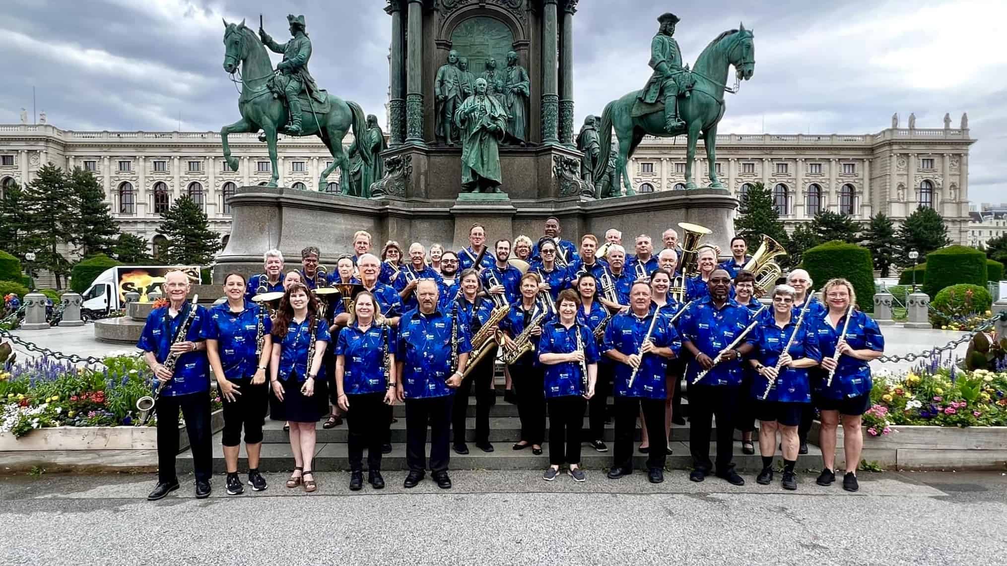 The Symphonic Band of Florida in Vienna, Austria.