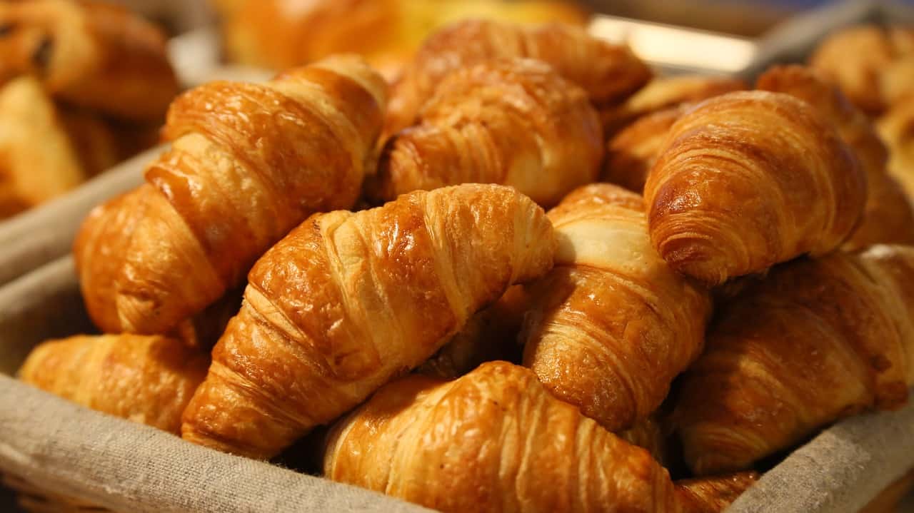 Croissants for breakfast