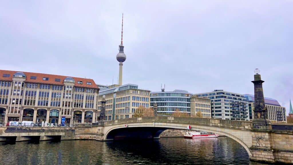 The TV Tower from Museum Island.